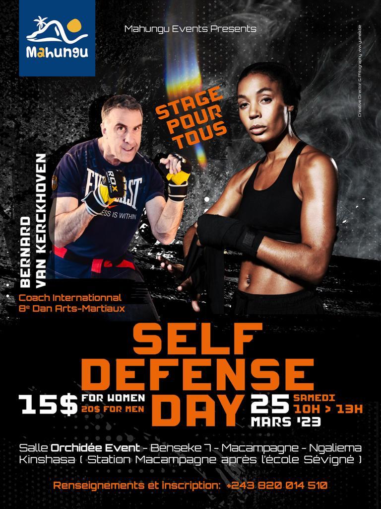 Self defense day animée par Bernard Kerckhoven ce 25 mars (DR)