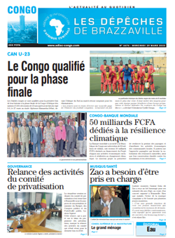 Les Dépêches de Brazzaville : Édition brazzaville du 29 mars 2023
