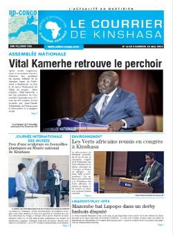Les Dépêches de Brazzaville : Édition brazzaville du 30 mai 2024