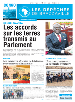 Les Dépêches de Brazzaville : Édition brazzaville du 12 août 2024