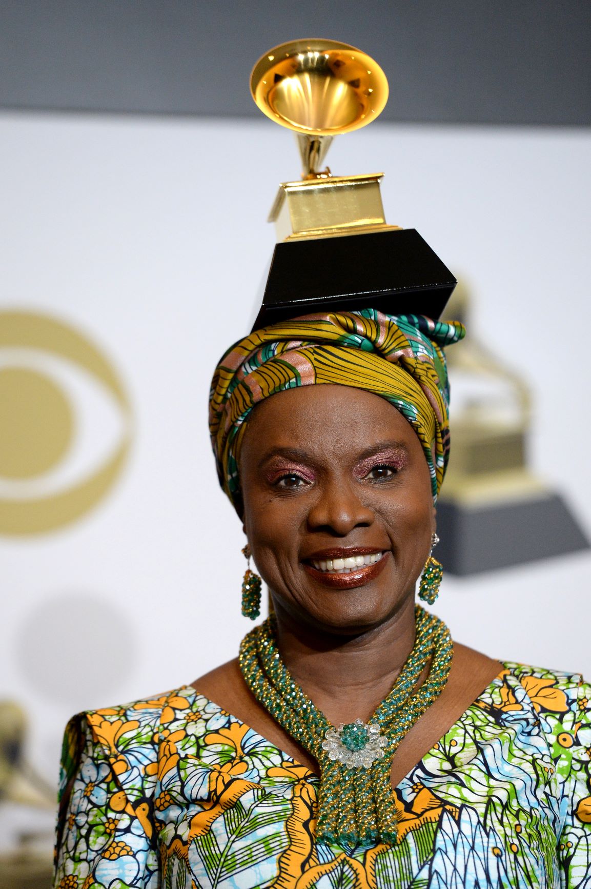 Angélique Kidjo lors de la cérémonie de la la soixante-deuxième édition des Grammy le dimanche 26 janvier à Los Angeles aux USA