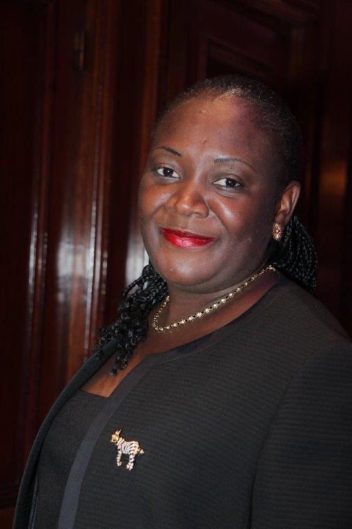 Corine Marteau née Matondo Mabari, Présidente du Comité de Pilotage Sibiti 2014