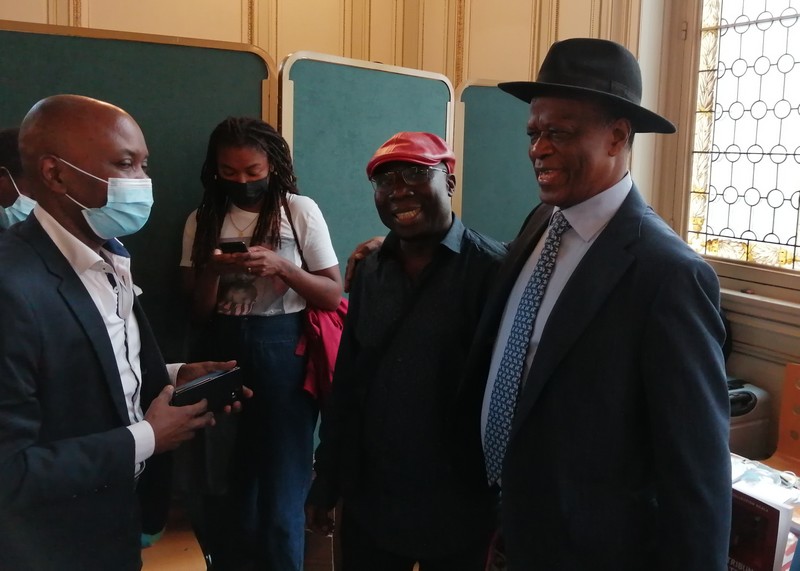 Salon du livre africain de Paris 2021, Henri Djombo et Maha Lee Cassy