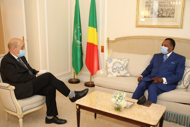 Série des audiences du Chef de l'Etat Denis Sassou N'Guesso en marge du sommet de Paris du 18 mai 2021