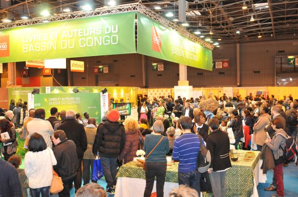 Stand Livres et Auteurs du Bassin du Congo au Salon Livre Paris lors de l'édition 2015