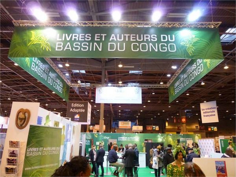 Stand Livres & Auteurs du Bassin du Congo au Salon Livre Paris