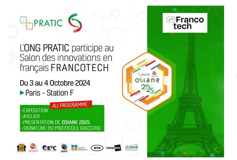 Visuel participation de l'ONG Pratic FrancoTech 2024